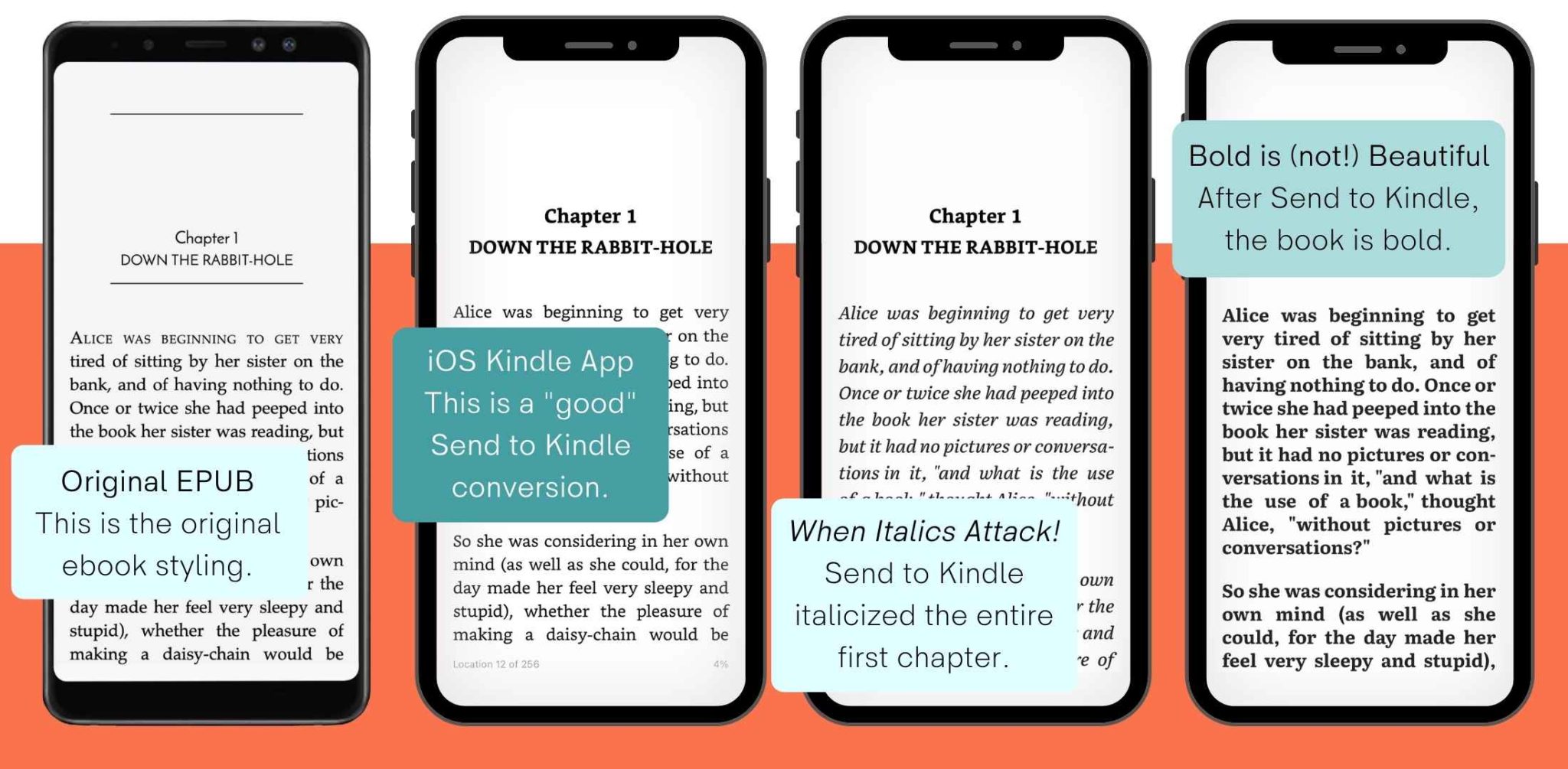 how to send epubs from iphone to kindle