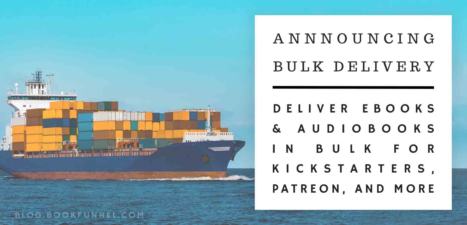Announcing Bulk Delivery for Kickstarter Campaigns and Patreon