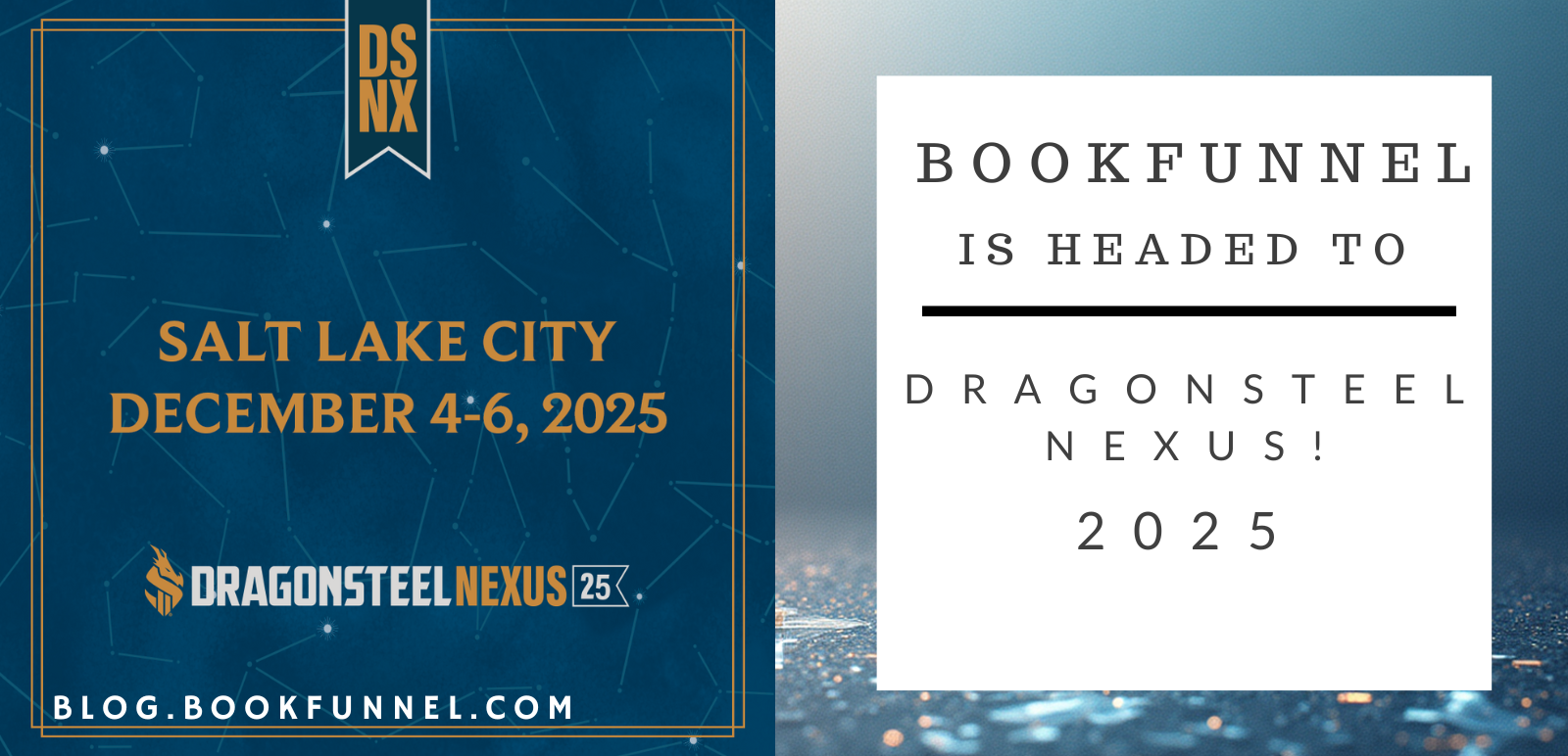 BookFunnel is Headed to Dragonsteel Nexus 2025
